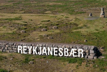 Bæjarhlið Reykjanesbæjar