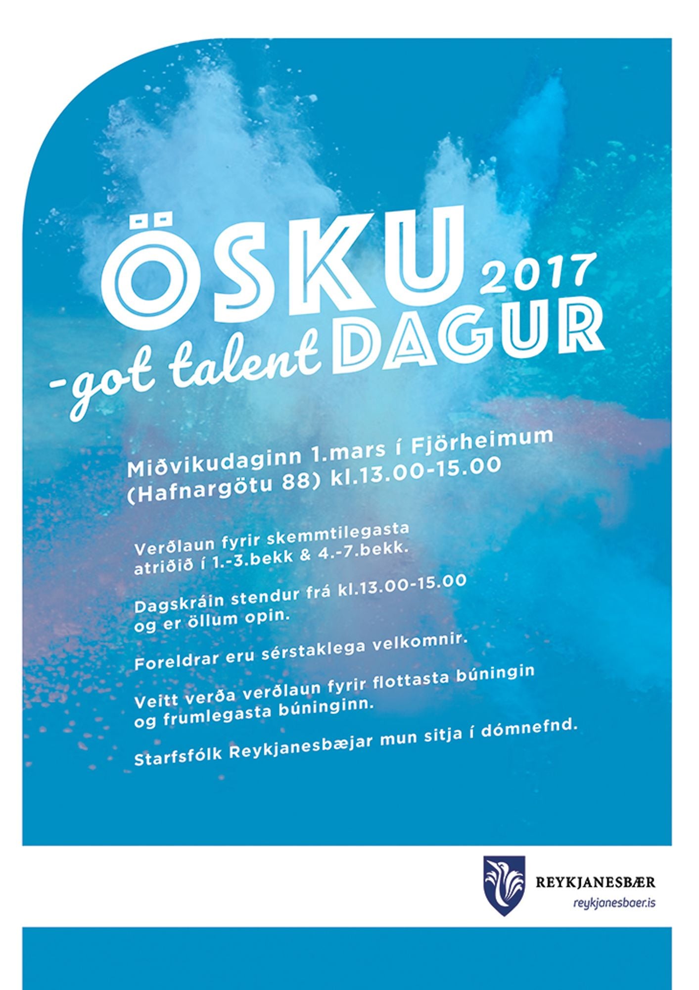 Auglýsing á keppninni Öskudagur got talent árið 2017