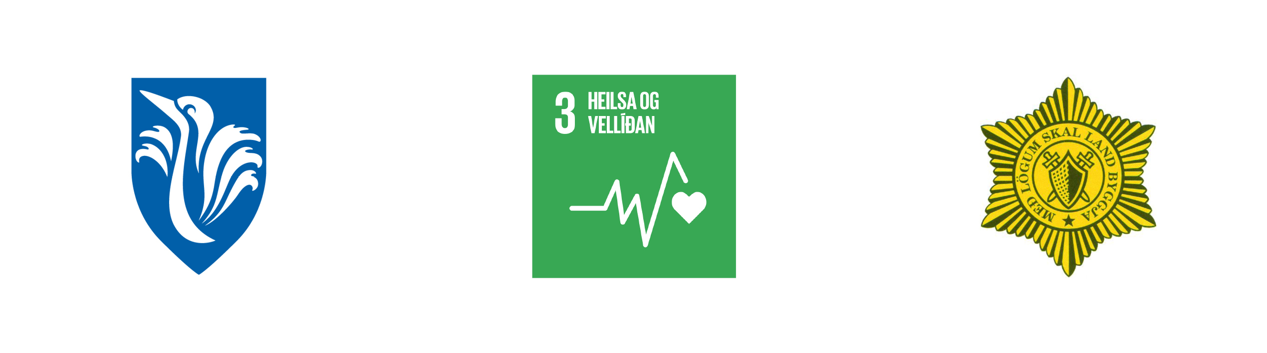 Í samningi lögreglu og velferðarsviðs er unnið út frá heimsmarkmiði 3, Heilsu og vellíðan Í samningi lögreglu og velferðarsviðs er unnið út frá heimsmarkmiði 3, Heilsu og vellíðan