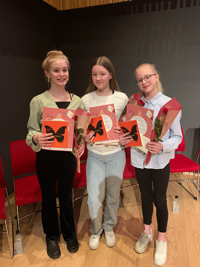 Sigurvegarar Stóru upplestrarkeppninnar