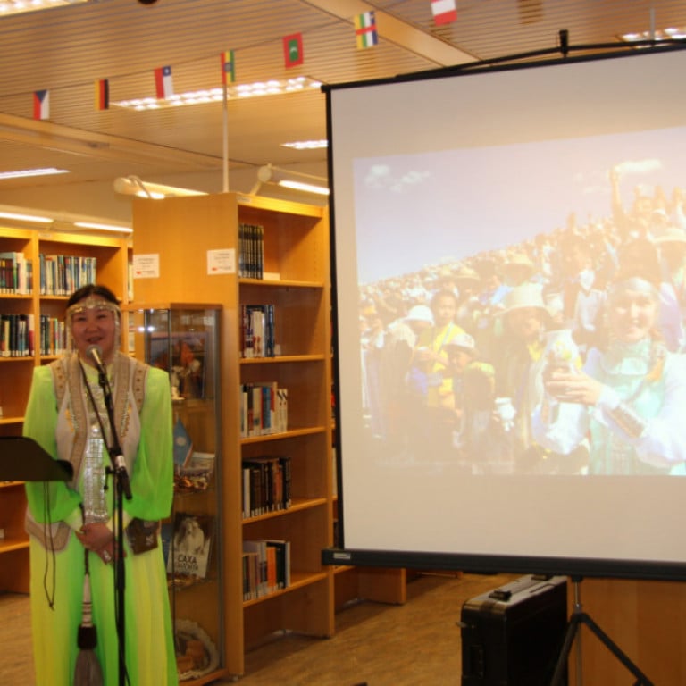 Maria Pálsson íbúi í Reykjanesbæ kynnti þjóð sína