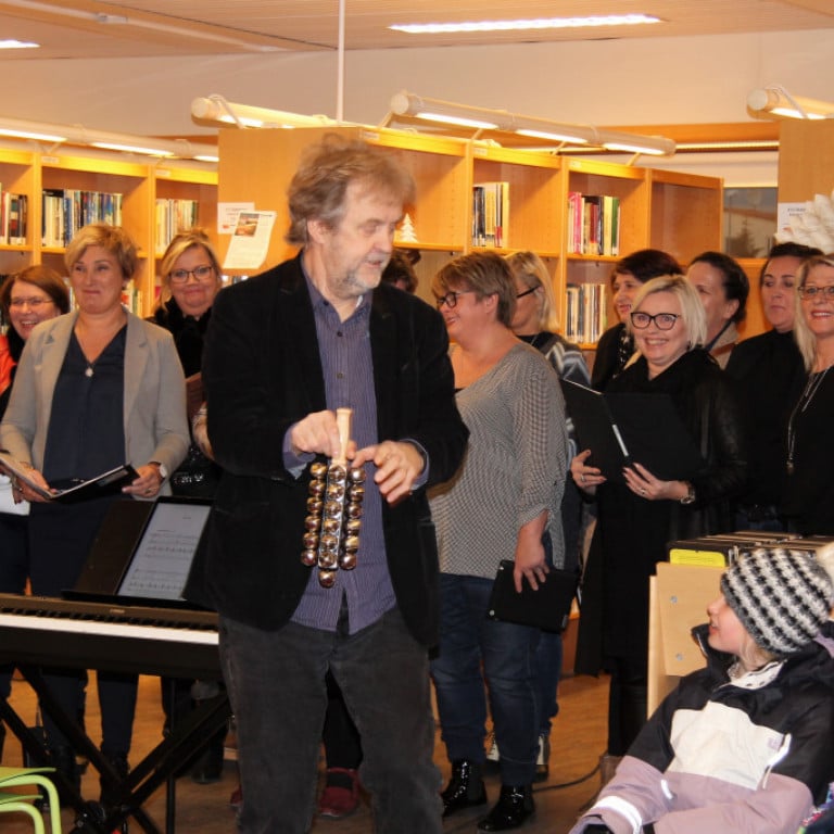 Sönghópur Suðurnesja söng aðventu- og jólalög