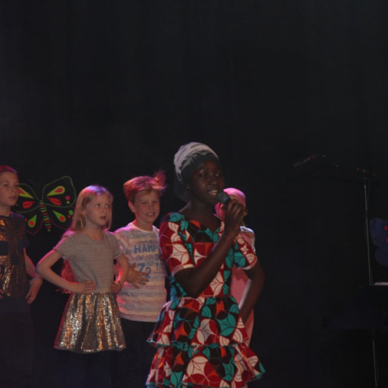 Söngkonan í nærmynd