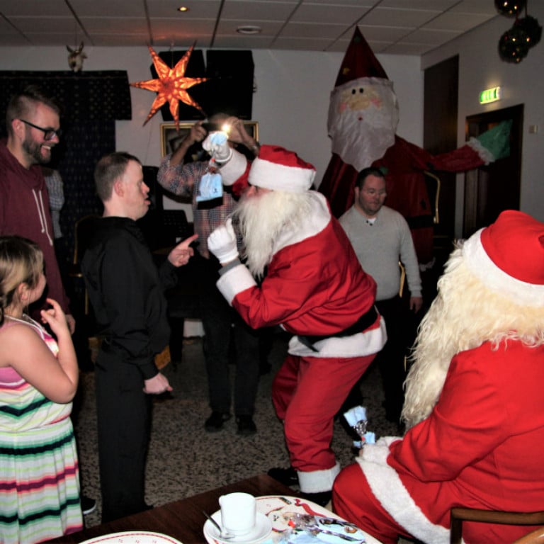 Valur var pínulítið hissa á látalátum Stúfs með sælgætispokann