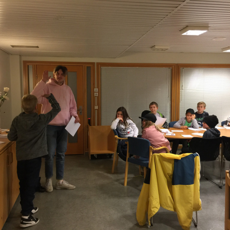 Rapparinn GKR var með rappsmiðju í bókasafni