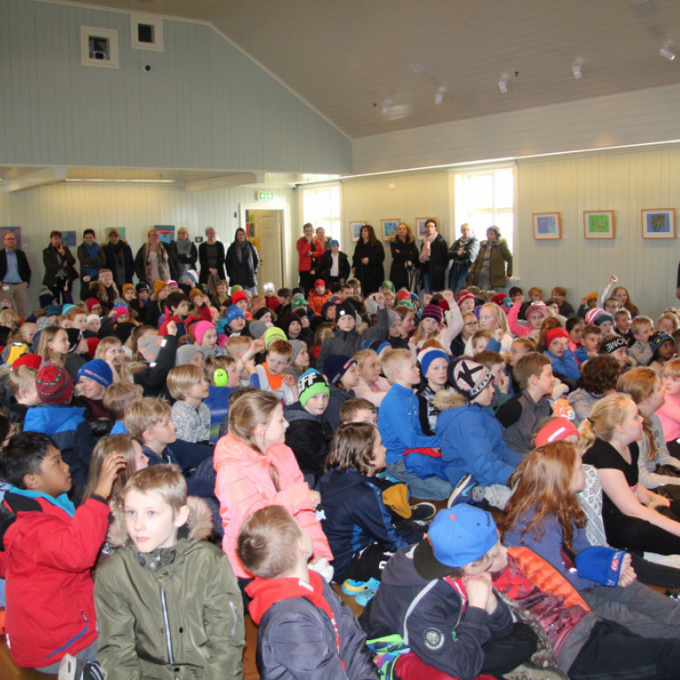 Allir tilbúnir í listahátíð barna