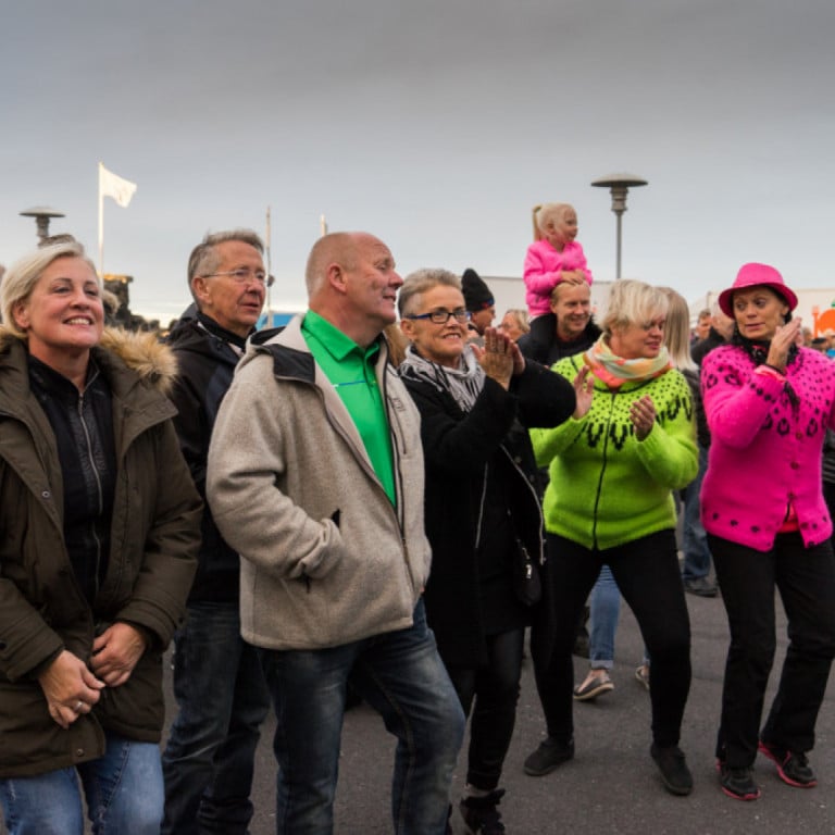 Sporin tekin á Bryggjuballi