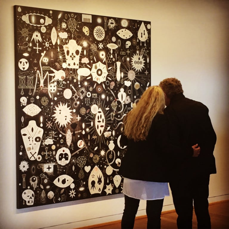 Ein af fjórum ljósanætursýningu Duus Safnahúsa