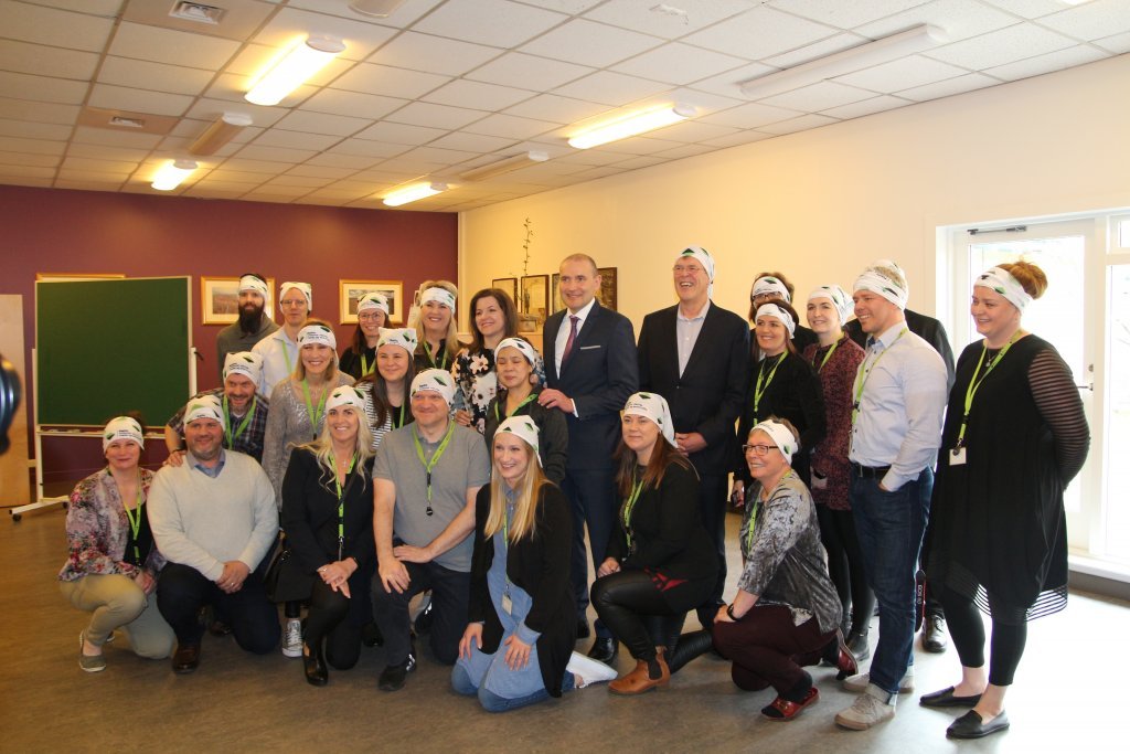 Allir í Keili með puff