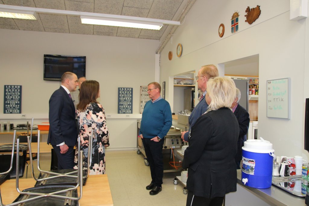 Þorvarður Guðmundsson forstöðumaður Fjölsmiðjunnar segir frá starfseminni