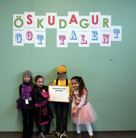 Hæfileikaríkir krakkar.