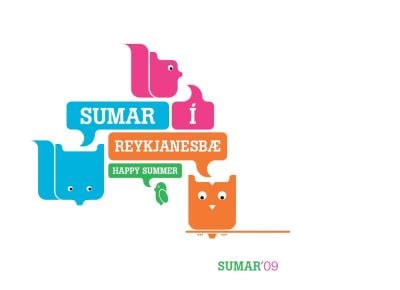 Forsíða sumarblaðsins á síðasta ári