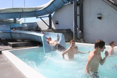 Rennibrautarfjör í sundmiðstöð