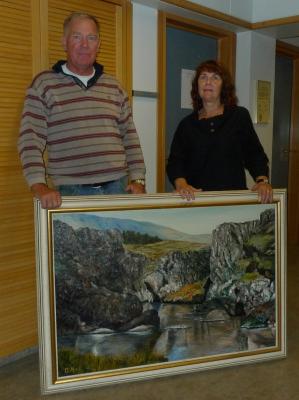 Einar Guðberg og Valgerður.