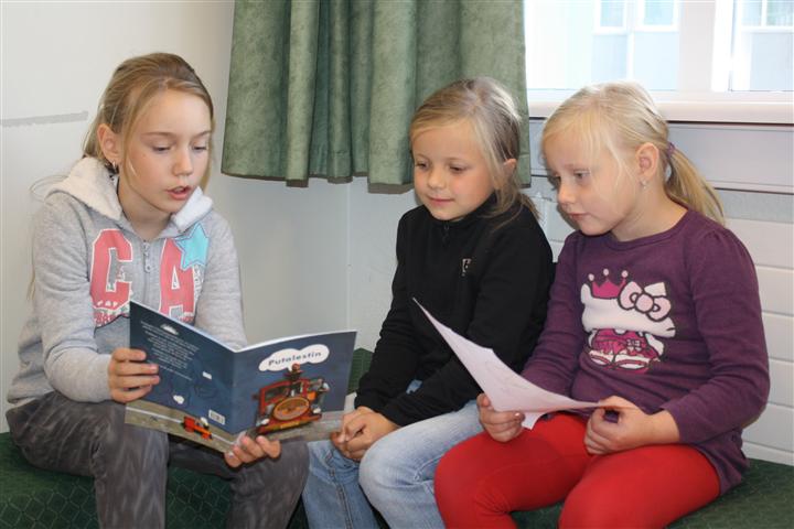 Lestur í Njarðvíkurskóla.