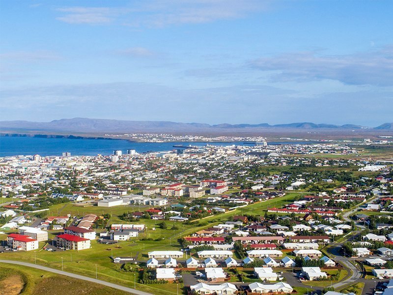 Yfirlitsmynd af Reykjanesbæ