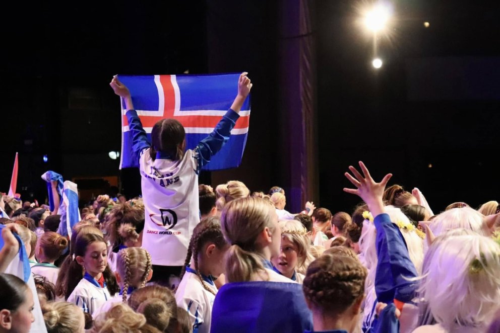 Myndir í fréttinni eru frá Dance World Cup í fyrra.