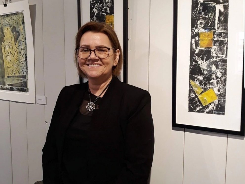 Bjarnveig Björnsdóttir er fædd árið 1965 og uppalin í Reykjanesbæ