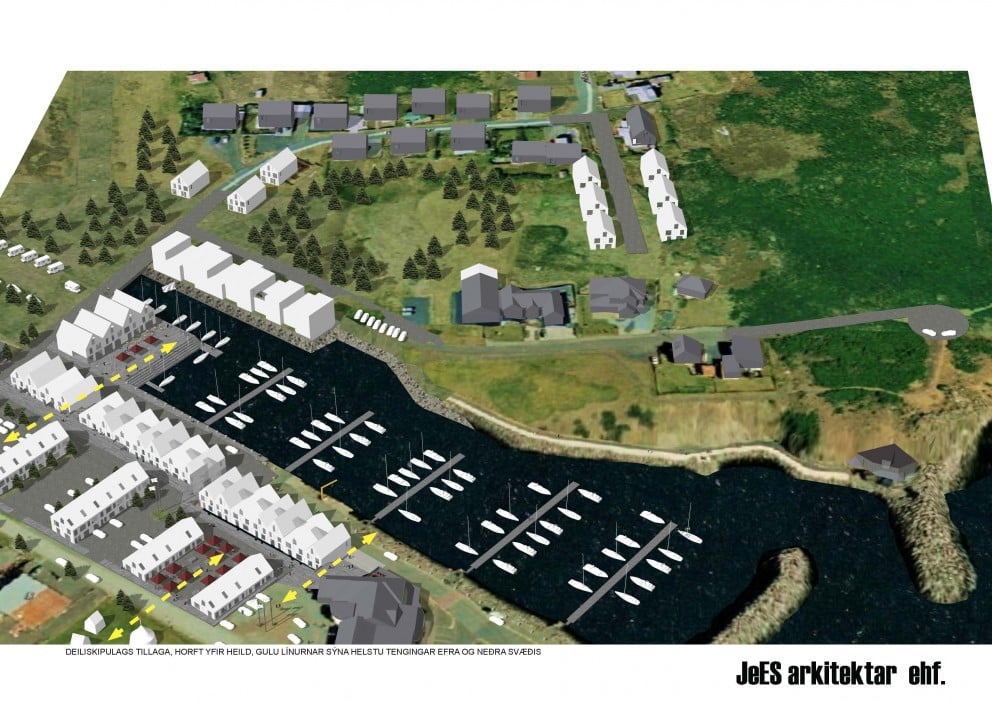Mynd úr tillögu JeES arkitekta.