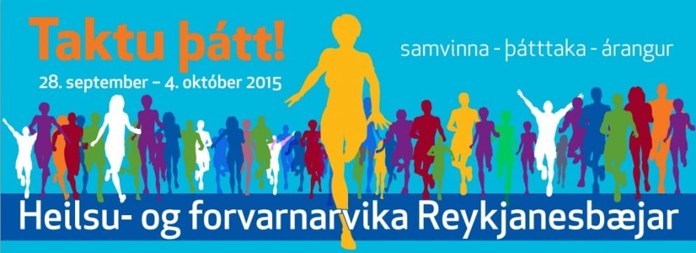 Auglýsingaborði heilsu- og forvarnarviku