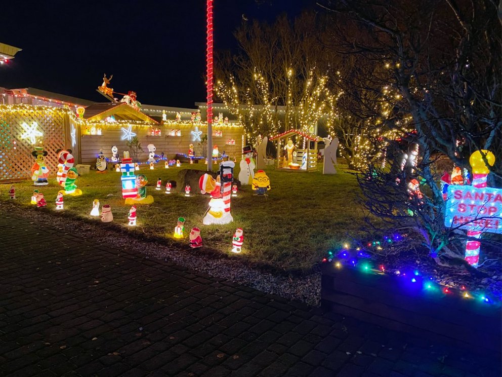 Jólalegt um að litast á Heiðarbrún 4