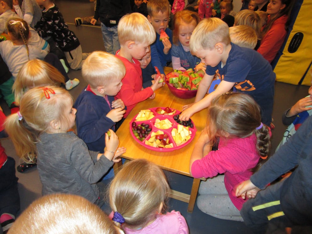 Hollt og gott úrval í mat og hressingu í leikskólanum Heiðarseli