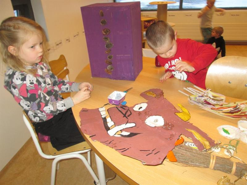 Mynd frá þátttöku skólans í eTwinning verkefninu Greppikló. Ljósmynd: Leikskólinn Holt