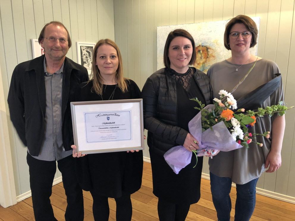 Steinar Jóhannsson, Ingibjörg Jóna Kristinsdóttir, Íris Dröfn Halldórsdóttir og Heba Friðriksdóttir…