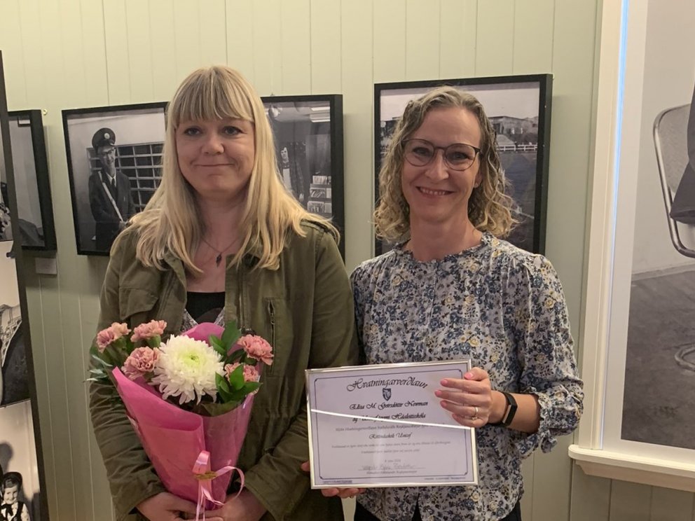 Hvatningarverðlaun fræðsluráðs veitt