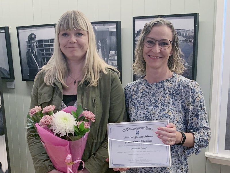 Elíza M. Geirsdóttir Newman og Unicef teymi Háaleitisskóla hlutu hvatningarverðlaun fræðsluráðs 202…