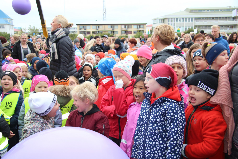 Mikil gleði á setningu Ljósanæturhátíðar