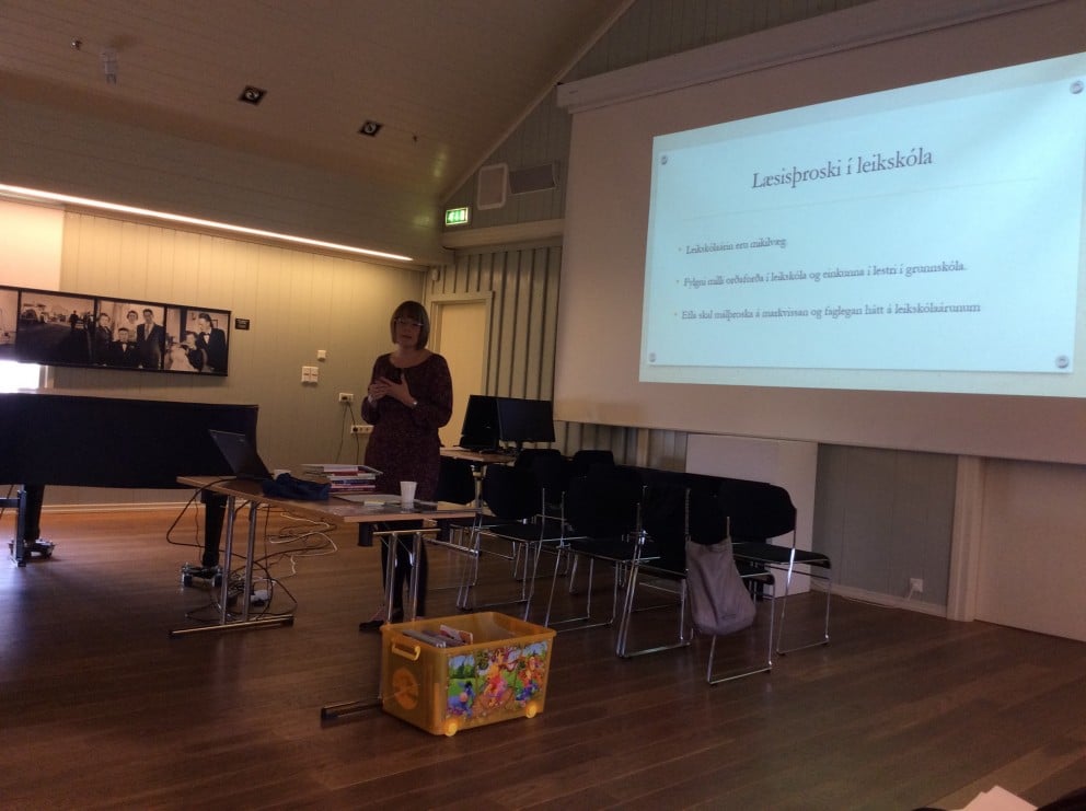 Frá kynningu Orðaspjalls.