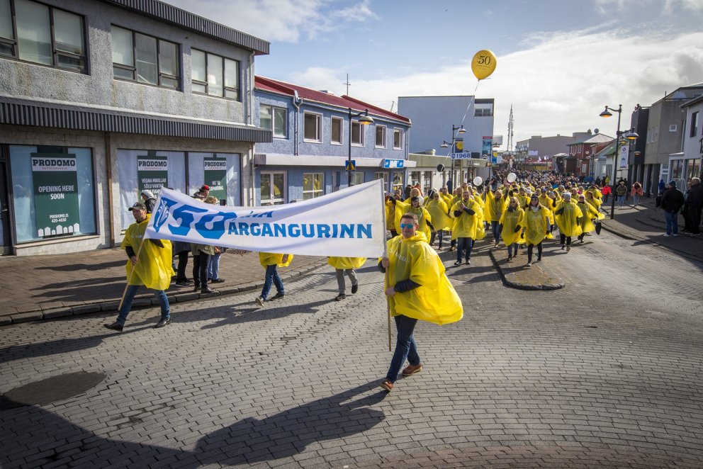 Árgangur 1968 fékk sérstakan athygli í Árgangagöngunni eins og allir sem standa á fimmtugu ár hvert…