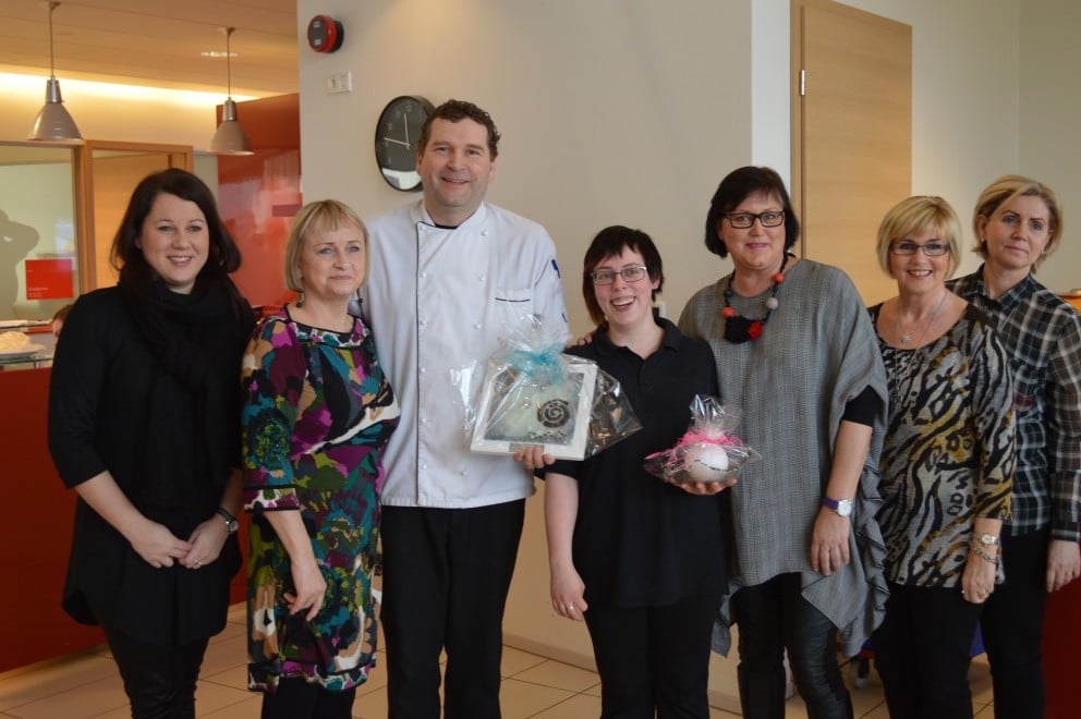 Frá kveðjuhófinu á Nesvöllum.