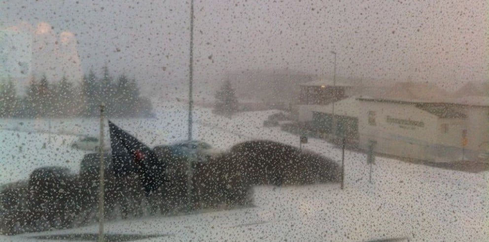 Nú er úti veður vont.