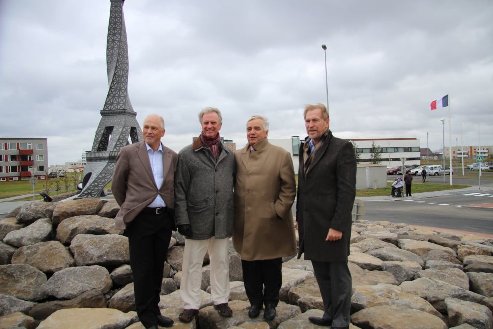 Frá afhjúpun Parísartogsins.