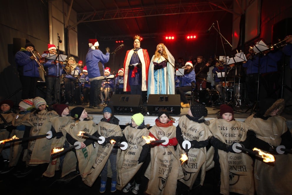 Frá þrettándagleði.