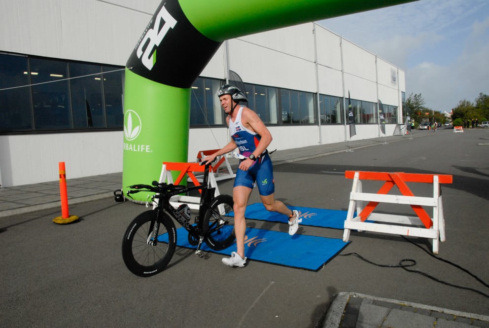 Úr sprettþrautskeppni 3N