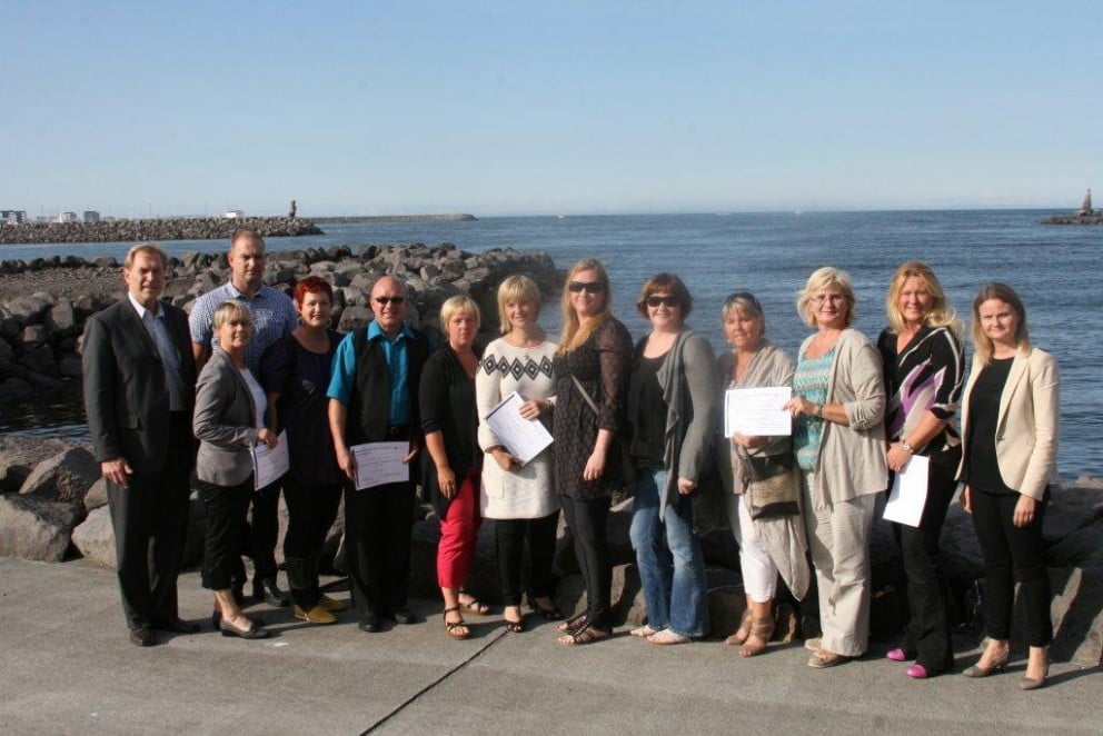 Frá úthlutun úr umhverfissjóði