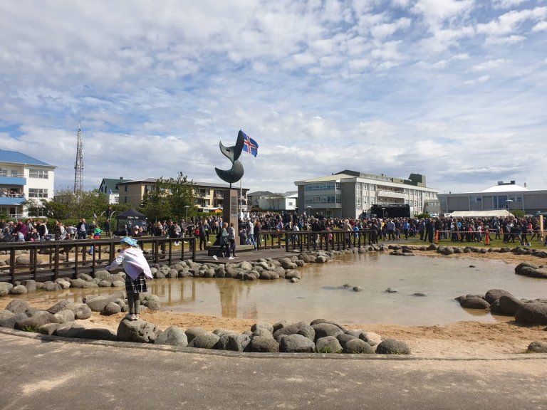 Skrúðgarðurinn 17. júní 2019