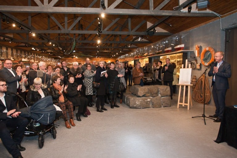 Frá samkomunni í Duus Safnahúsum.