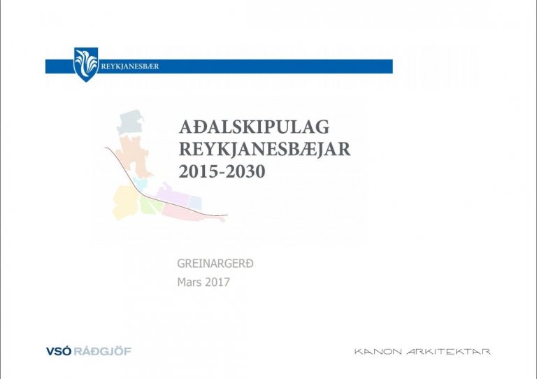 Aðalskipulag Reykjanesbæjar 2015-2030.