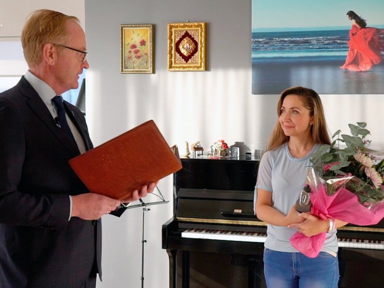 Alexandra Chernyshovaq, handhafi Súlunnar 2020