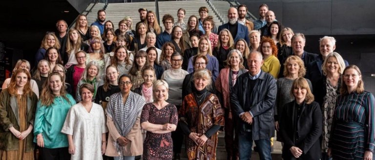 Frá úthlutun styrkja úr Barnamenningarsjóði í Hörpu. Mynd: Sigurjón Ragnar