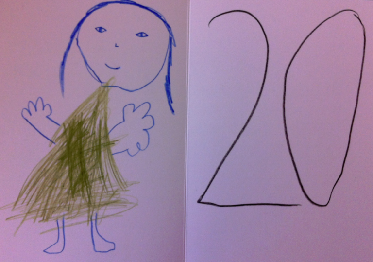 Ein af afmæliskveðjunum