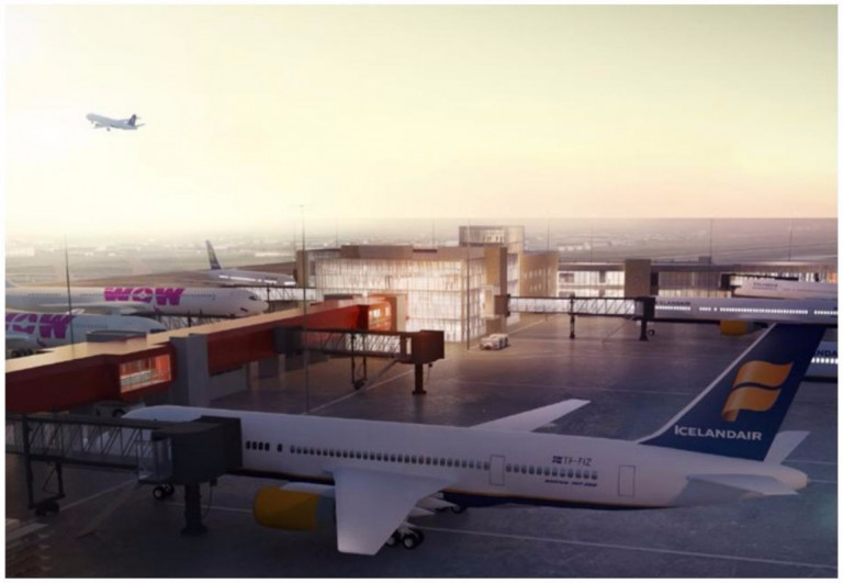 Mynd úr ársskýrslu Isavia 2016.