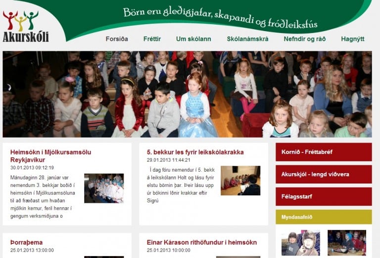 Hér má sjá forsíðuna.