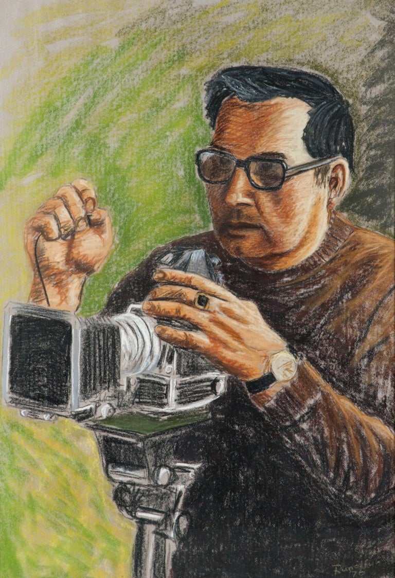 Mynd af ljósmyndaranum eftir Runólf.