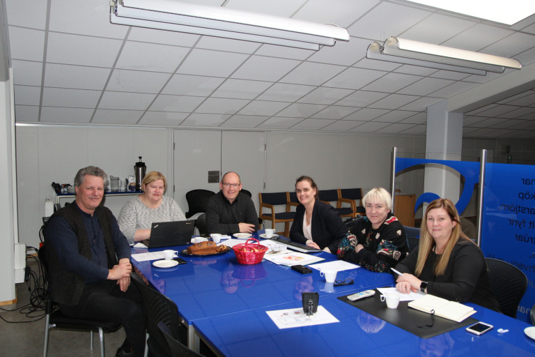 Frá fundi hópsins í Reykjanesbæ.