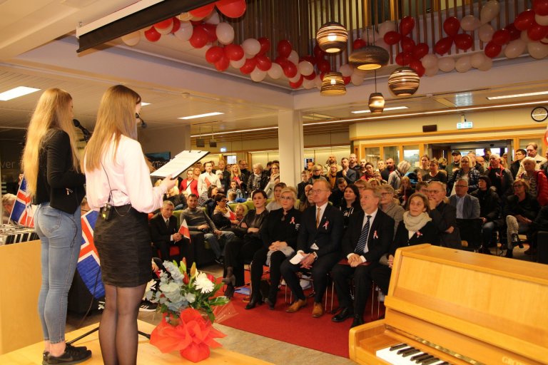 Húsfylli var á pólsku menningarhátíðinni.